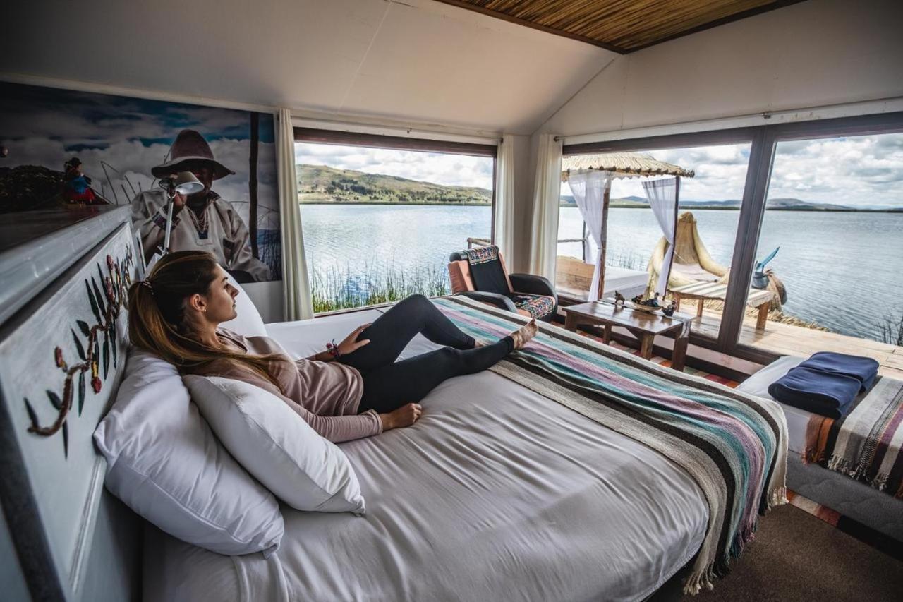פונו Uros Kay Pacha Lodge מראה חיצוני תמונה