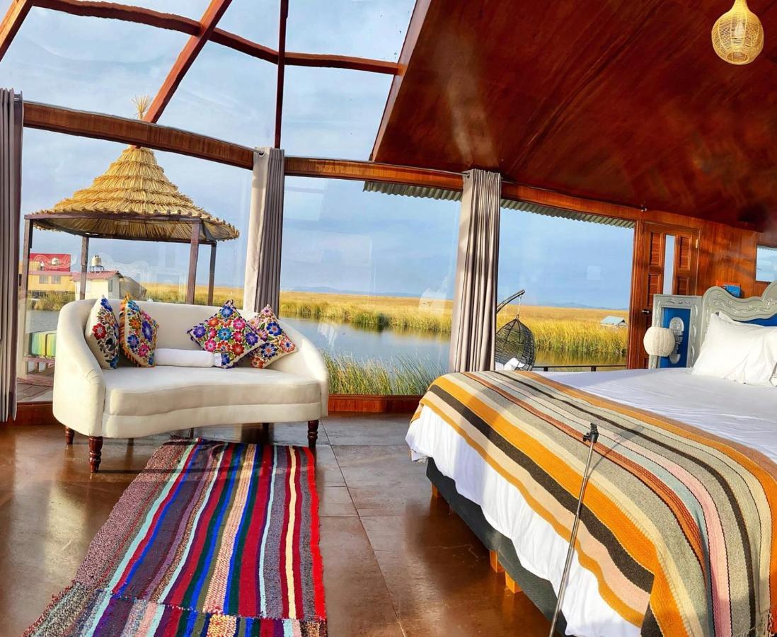פונו Uros Kay Pacha Lodge מראה חיצוני תמונה