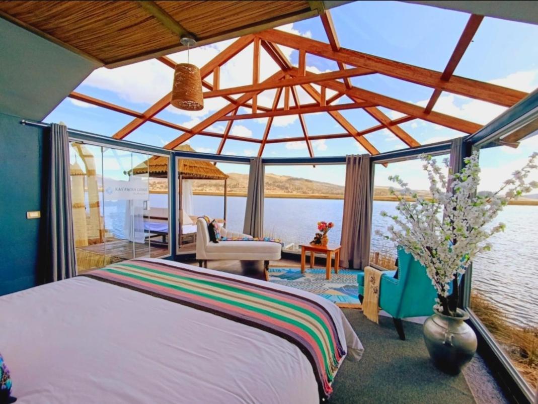 פונו Uros Kay Pacha Lodge חדר תמונה