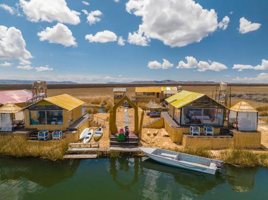פונו Uros Kay Pacha Lodge חדר תמונה