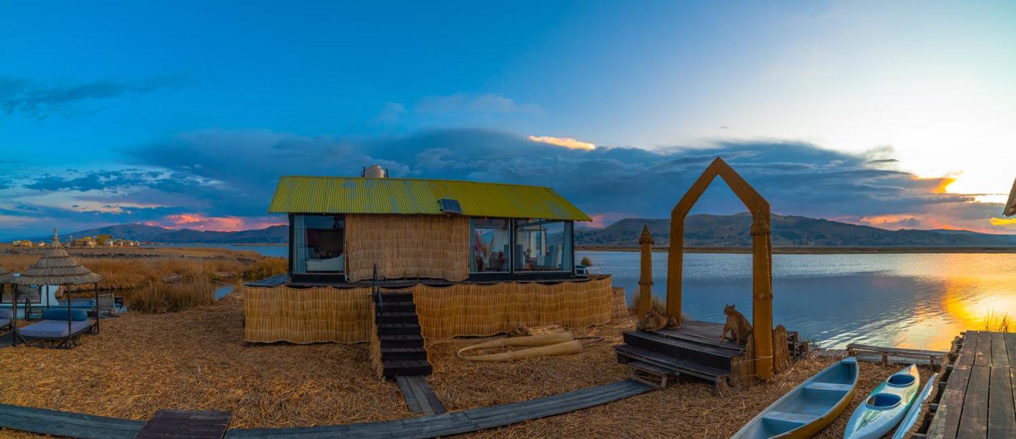 פונו Uros Kay Pacha Lodge מראה חיצוני תמונה